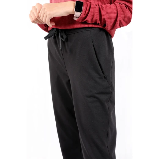 RB Women's Jogger Sweatpants, X Large Size, Black Color - RB - Image 3