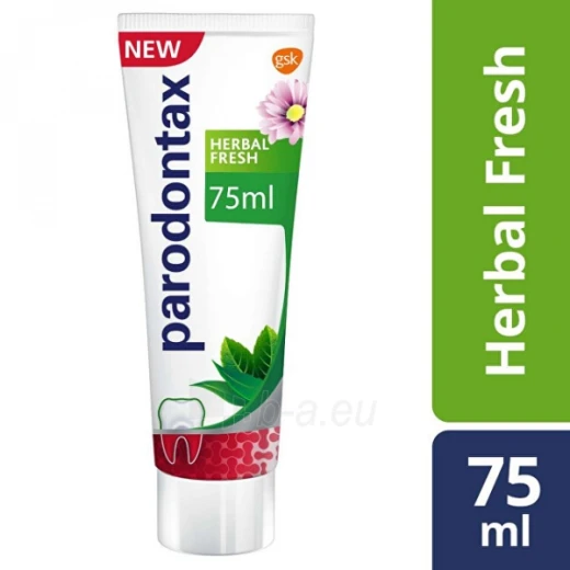 Parodontax Herbal Toothpaste Ginger, Mint and Eucalyptus, 75ml - Parodontax - Image 2