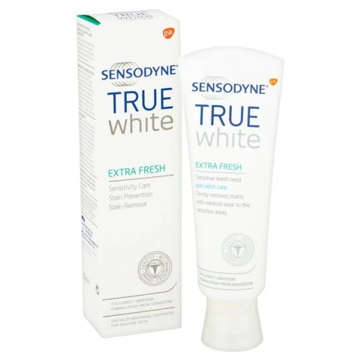 Sensodyne True White Toothpaste Extra Fresh, 75ml Sensodyne True White Toothpaste Extra Fresh, 75ml