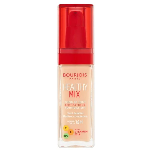 Bourjois Healthy Mix Anti Fatigue Foundation Rose Ivory 50 Radiant Complexion Makeup 30ml Long Lasting Bourjois Healthy Mix Anti Fatigue Foundation Rose Ivory 50 Radiant Complexion Makeup 30ml Long Lasting