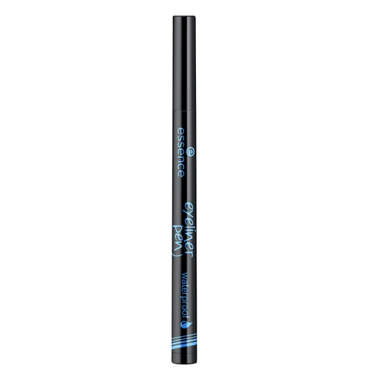 Essence Waterproof Eyeliner Black 01 Long Lasting Smudge Proof Makeup Pen Precise Application - Essence - Image 5