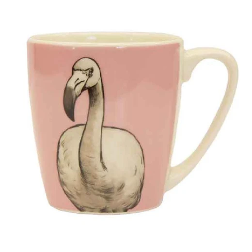 Churchill Couture Kingdom Acorn Flamingo Mug, 300 ml Churchill Couture Kingdom Acorn Flamingo Mug, 300 ml