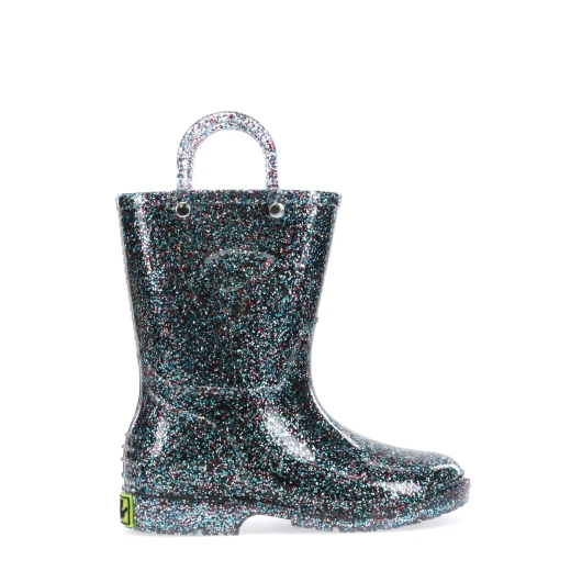 Western Chief Kids Glitter Rain Boots, Multi Color, Size 20 - Western Chief - Image 2