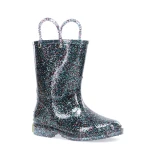 Western Chief Kids Glitter Rain Boots, Multi Color, Size 20 - Western Chief