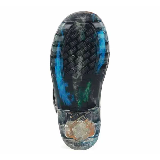 Western Chief Kids Dinosaur Friends Lighted Rain Boot, Black Color, Size 20 - Western Chief - Image 6