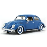 Burago Volkswagen Kafer Beetle Car, Blue Color - Burago
