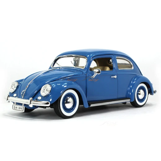Burago Volkswagen Kafer Beetle Car, Blue Color Burago Volkswagen Kafer Beetle Car, Blue Color