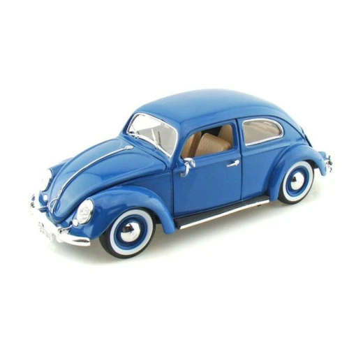 Burago Volkswagen Kafer Beetle Car, Blue Color - Burago - Image 2