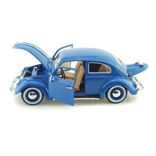 Burago Volkswagen Kafer Beetle Car, Blue Color - Burago - Image 6