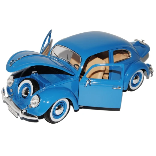 Burago Volkswagen Kafer Beetle Car, Blue Color - Burago - Image 5
