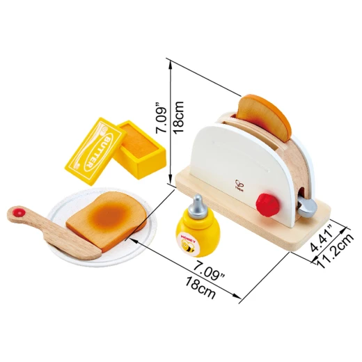 Hape Pop-up Toaster Set - Hape - Image 4
