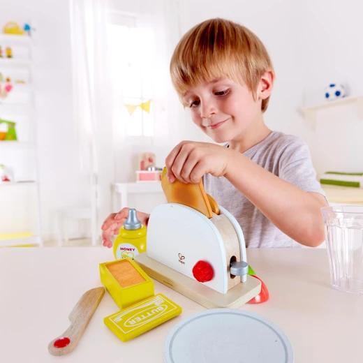 Hape Pop-up Toaster Set - Hape - Image 3