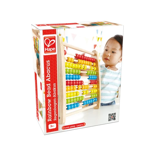Hape Rainbow Bead Abacus - Hape - Image 3