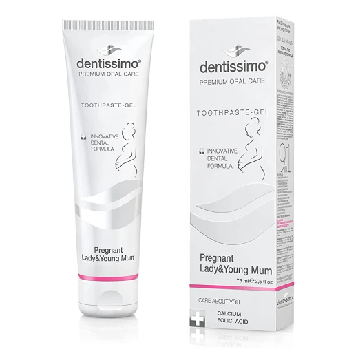 Dentissimo Toothpaste for Pregnant Women and Young Mothers, 75 ML Dentissimo Toothpaste for Pregnant Women and Young Mothers, 75 ML