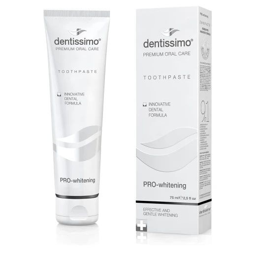 Dentissimo Pro-Whitening Toothpaste, 75 ML