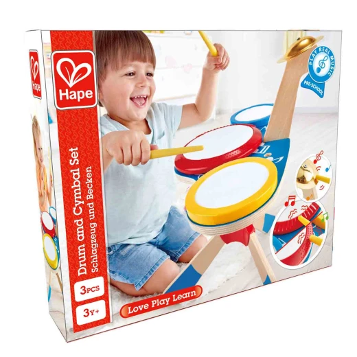 Hape Drum and Cymbal Set - Hape - Image 4