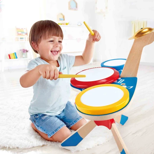 Hape Drum and Cymbal Set - Hape - Image 2