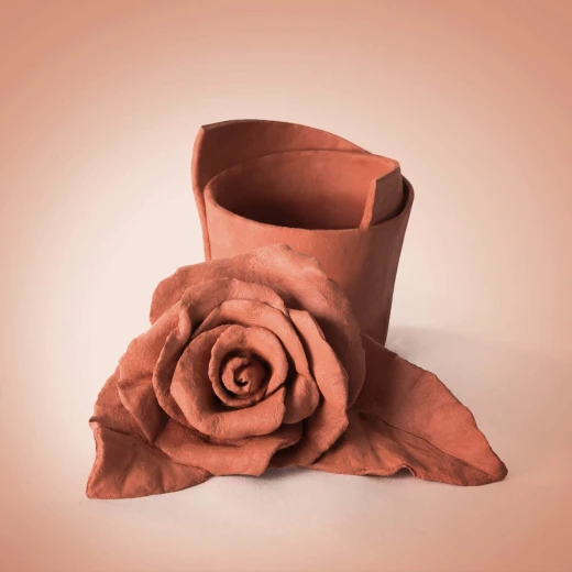 طين بني 500 جرام عجينة تشكيل وتجفيف بالهواء بدون فرن غير سامة وآمنة للأطفال مثالية للأعمال الفنية والحرف اليدوية والمجسمات من داس - داس - Image 3