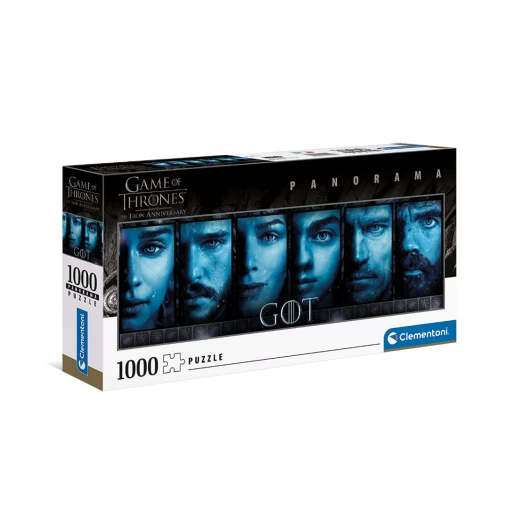 Clementoni Panorama Puzzle Game Of Thrones Design, 1000 Pieces Clementoni Panorama Puzzle Game Of Thrones Design, 1000 Pieces