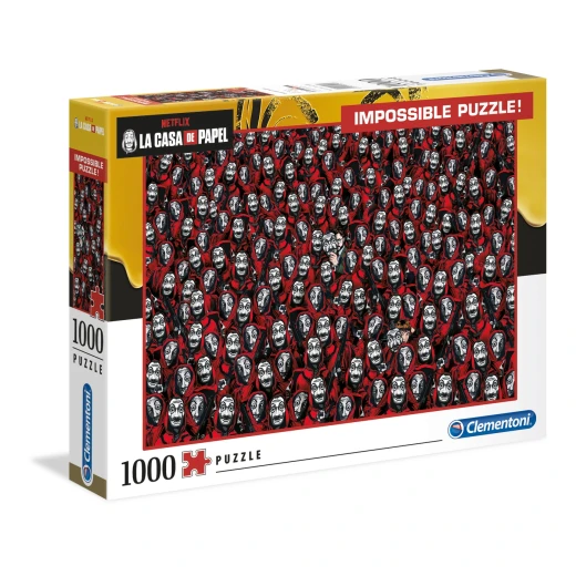Clementoni Puzzle La Casa De Papel Series Design, 1000 Pieces Clementoni Puzzle La Casa De Papel Series Design, 1000 Pieces