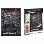 Clementoni Blackboard Travel Jigsaw Puzzle, 1000 Pieces - Clementoni