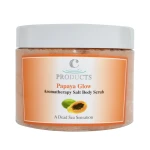 C-Products Papaya Glow Aromatherapy Body Scrub, 400 Gram - C-Products