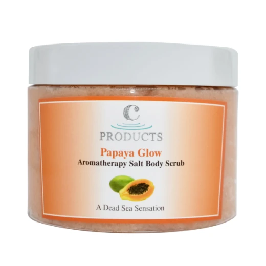 C-Products Papaya Glow Aromatherapy Body Scrub, 400 Gram C-Products Papaya Glow Aromatherapy Body Scrub, 400 Gram