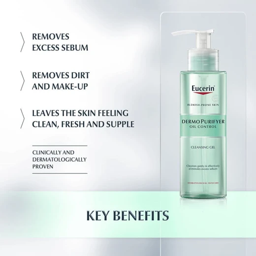 Eucerin DermoPurifyer Cleansing Gel 200ml - Eucerin - Image 3