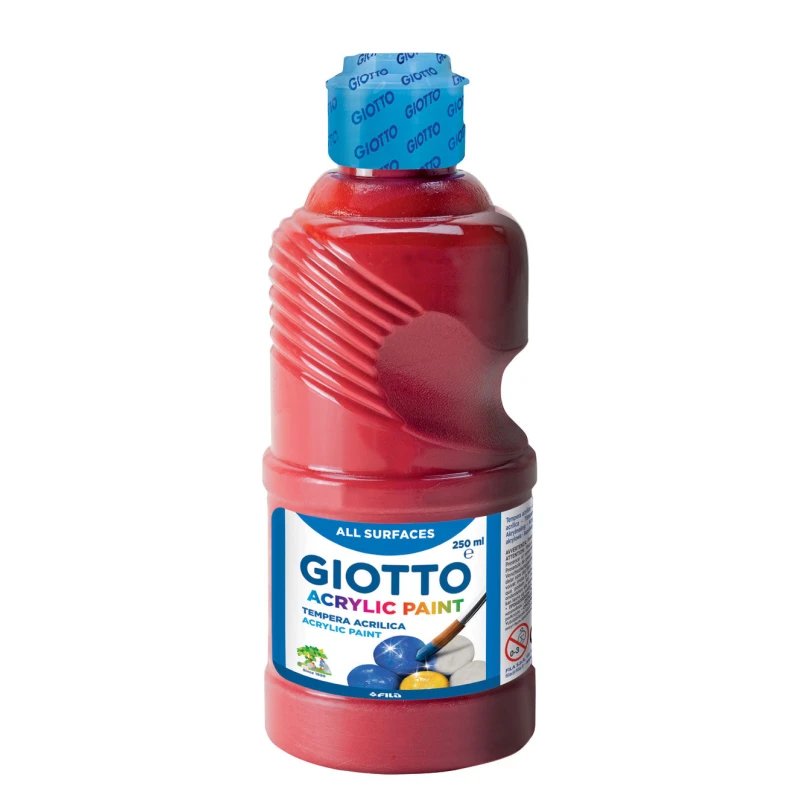 Giotto Acrilic Red, 250 ml - Giotto
