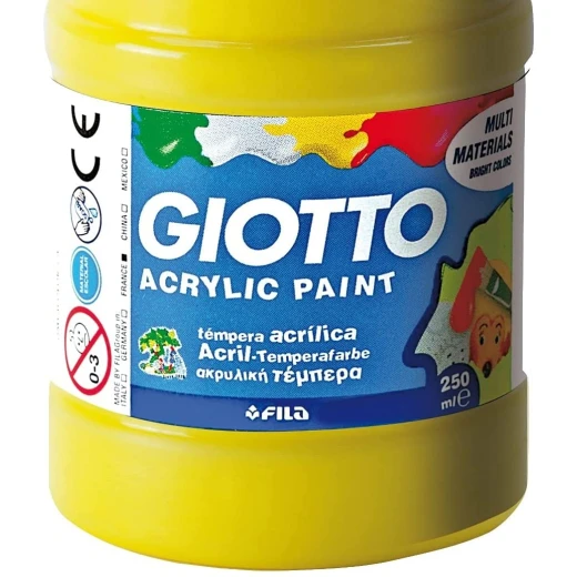 Giotto  Acrilic Yellow, 250ml - Giotto - Image 2