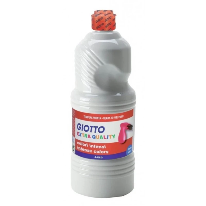 Giotto Gouache Ready to Use, 1000 ml ,White - Giotto