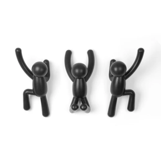 Umbra buddy hooks, black color, 3 pieces - Umbra - Image 2