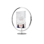 Umbra round photo frame, silver 5*7 cm - Umbra