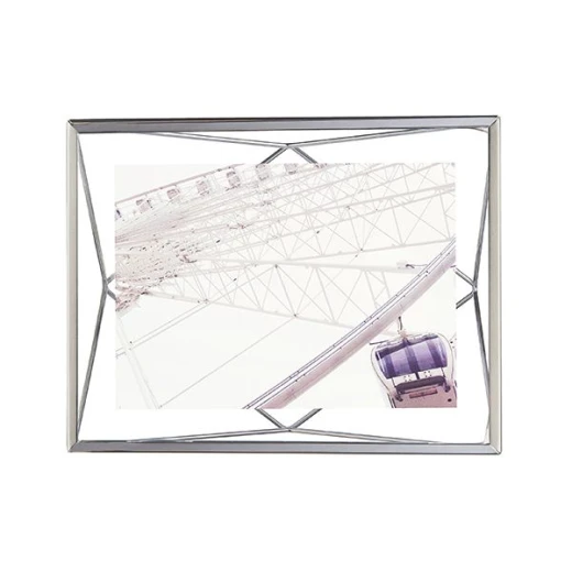 Umbra square photo frame, silver 13x18cm - Umbra - Image 2
