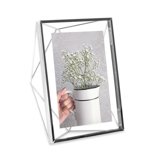 Umbra square photo frame, silver 13x18cm Umbra square photo frame, silver 13x18cm