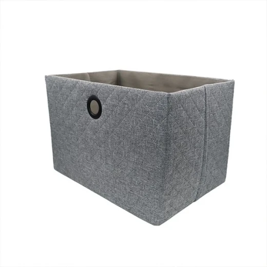 Weva hammer foldable textile storage basket, 38x26x25 cm, grey Weva hammer foldable textile storage basket, 38x26x25 cm, grey