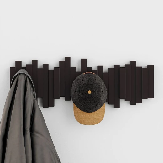 Umbra sticks multi rack, dark brown color - Umbra - Image 2