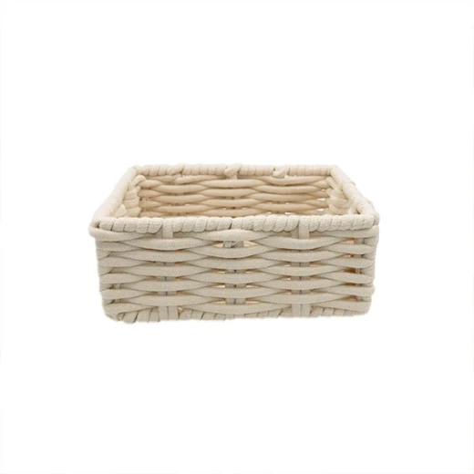 Weva reader cotton storage basket , beige - Weva - Image 4