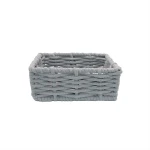 Weva reader cotton storage basket , grey - Weva