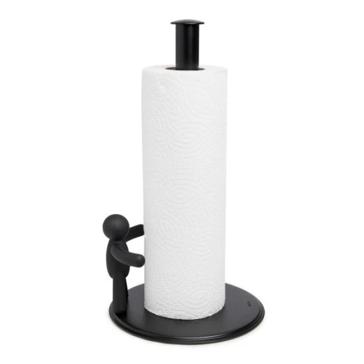 Umbra Buddy Kitchen Towel Holder, Black Color - Umbra - Image 3