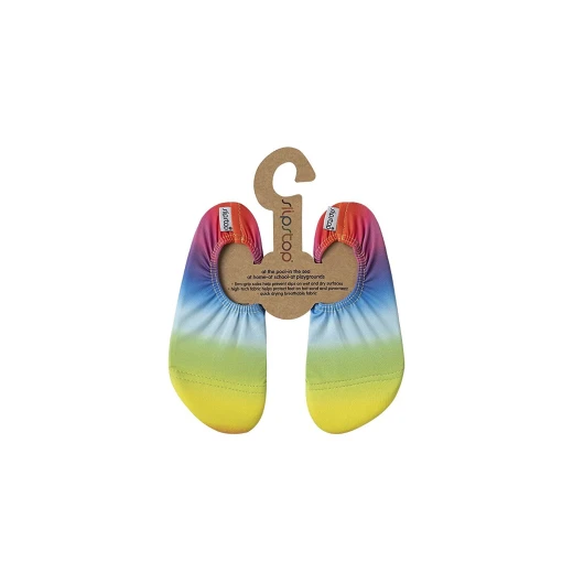 Slipstop Girls Non-slip Pool Shoes, Rainbow Color, Inf Size Slipstop Girls Non-slip Pool Shoes, Rainbow Color, Inf Size