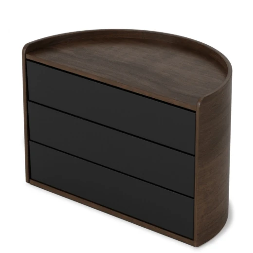 Umbra storage box with rotating drawers, black color - Umbra - Image 2