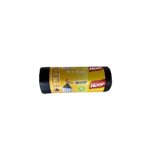 Noor Trash Bags, 70*90 Economy, 20 Piecs Roll Magestic Noor Trash Bags, 70*90 Economy, 20 Piecs Roll Magestic