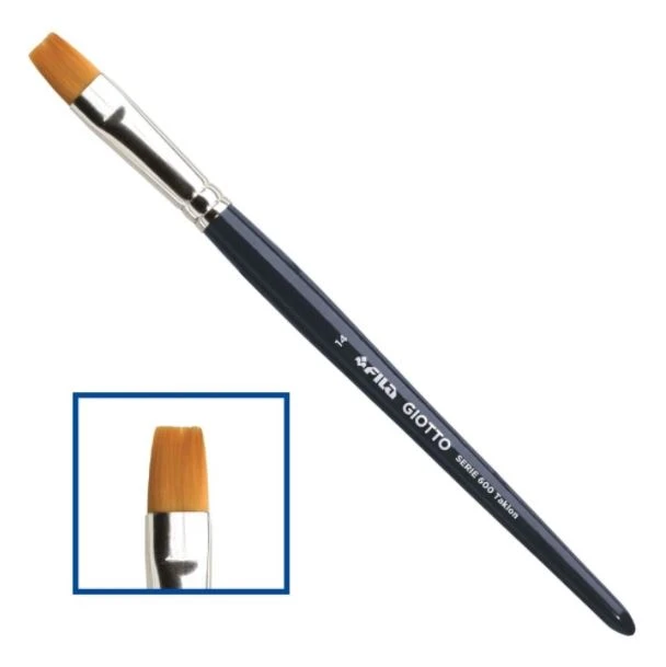 Giotto Fila Paintbrush Taklon Flat Tip Series 600/14 - Giotto