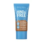Rimmel KIND & FREE Skin Tint Foundation 30ml Natural Beige: Hydrating Makeup with Vitamins E & B5 - Rimmel London