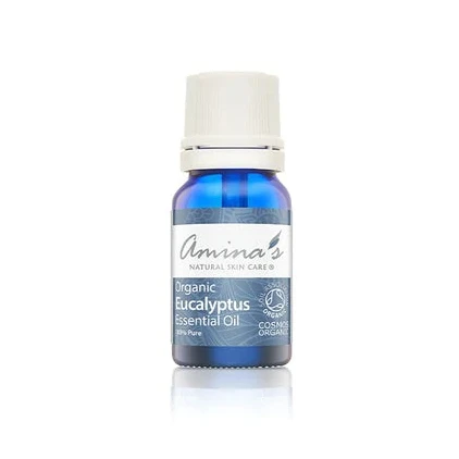 Amina's Organic Eucalyptus Essential Oil, 10ml - Amina's Natural Skin Care - Image 3