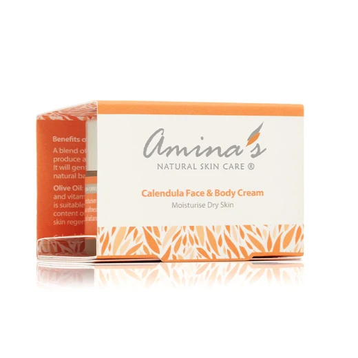 Amina's Organic Calendula Face & Body Cream, 120 Ml - Amina's Natural Skin Care - Image 3
