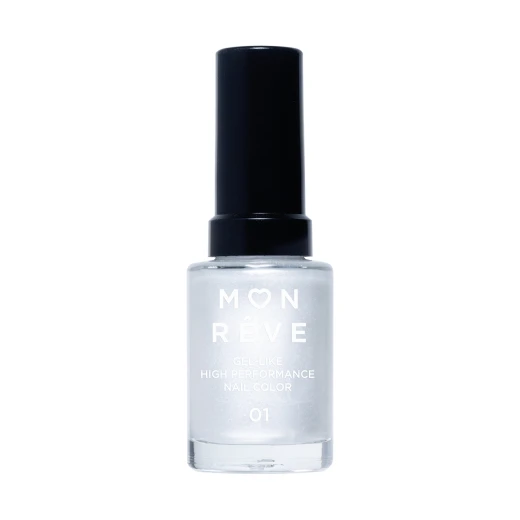 Mon Reve Gel Like Nail Polish 001 Long Lasting Glossy Manicure Easy Application 13ml Nail Color Mon Reve Gel Like Nail Polish 001 Long Lasting Glossy Manicure Easy Application 13ml Nail Color