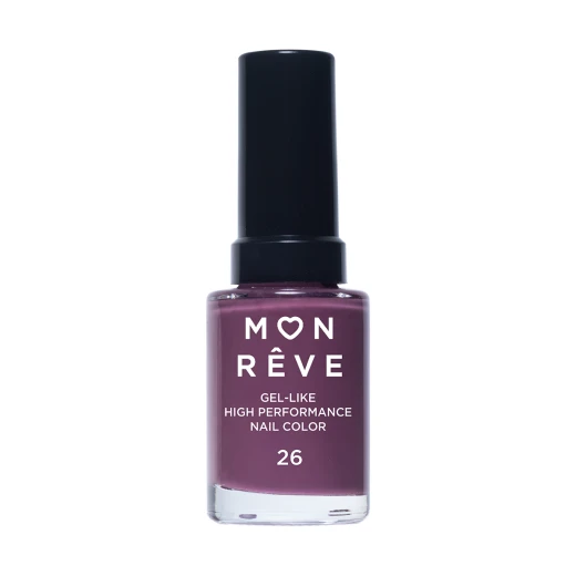 Mon Reve Gel Like Nail Polish 026 Long Lasting Glossy Finish Manicure Set Easy Application Nail Art Mon Reve Gel Like Nail Polish 026 Long Lasting Glossy Finish Manicure Set Easy Application Nail Art