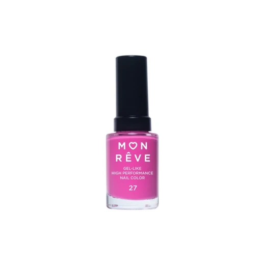 Mon Reve Gel Like Nail Polish 027 Long Lasting Glossy Finish Professional Manicure 13ml Bottle Mon Reve Gel Like Nail Polish 027 Long Lasting Glossy Finish Professional Manicure 13ml Bottle